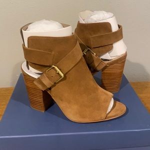 Paige Mimi Suede Block Sandal